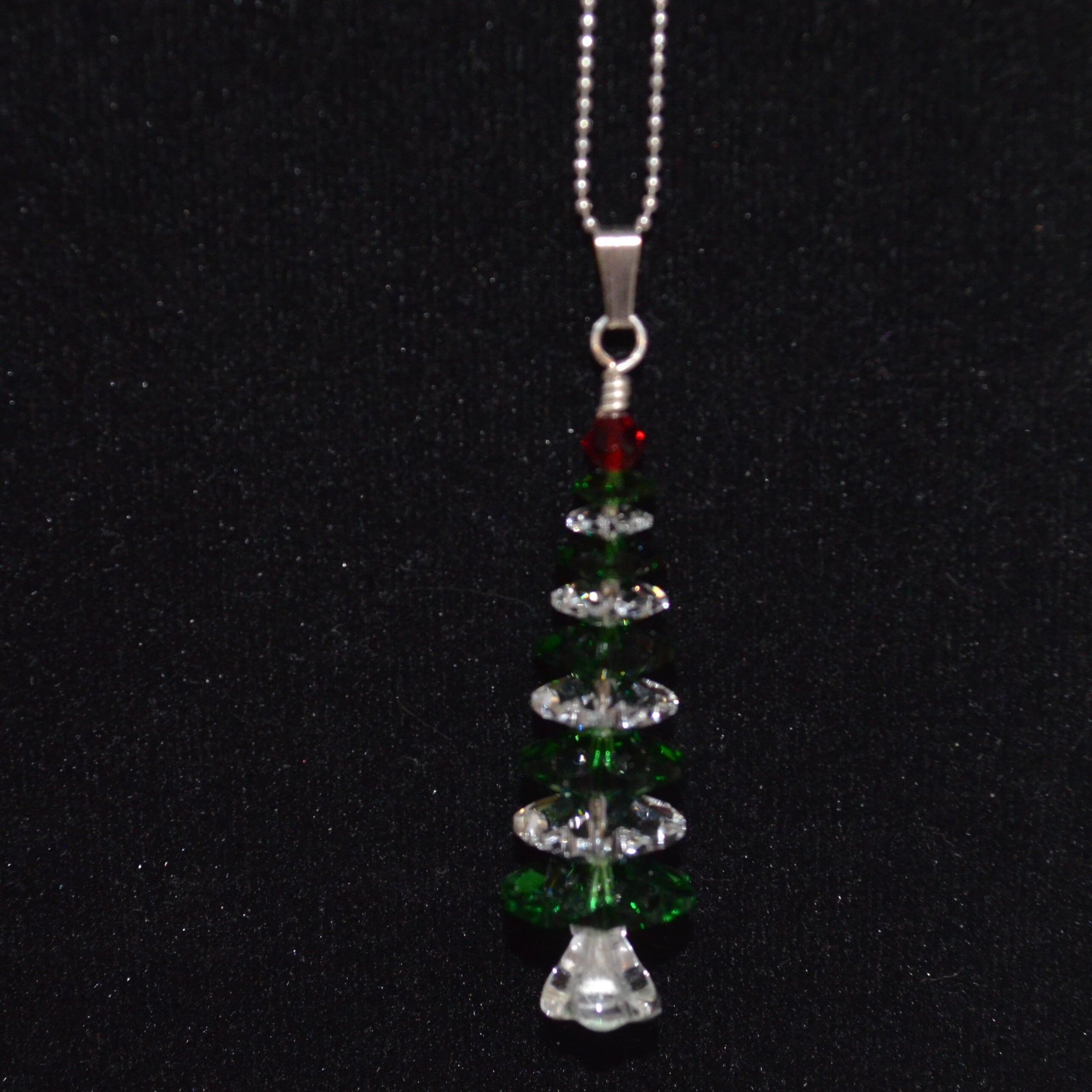 Swarovski tree necklace sale